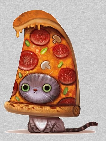 Котики в виде еды