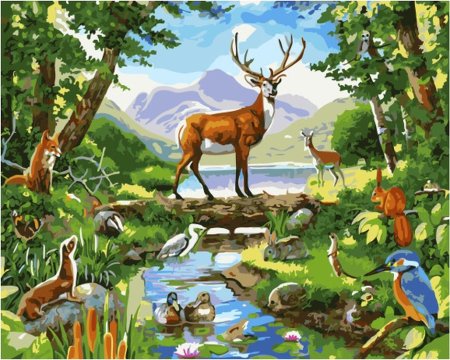 Звери в лесу