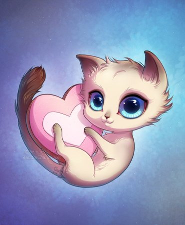 Котики мультяшные