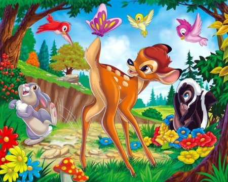 Бэмби мультфильм Дисней