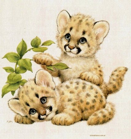 Милые животные рисунки