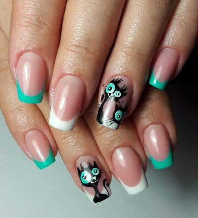 Мультяшный маникюр