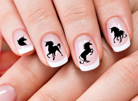 Дизайн ногтей животные