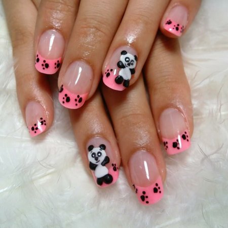 Ногти для детей с животными