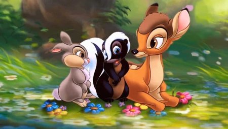 Бемби мультика Уолта Диснея