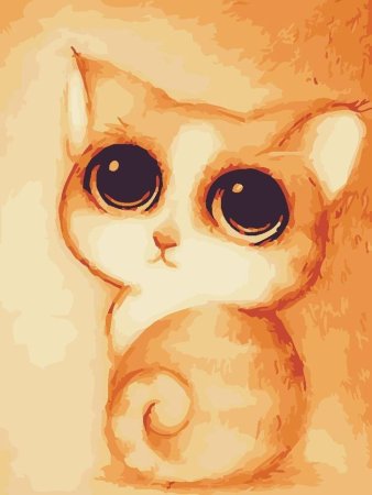 Рисунки для срисовки котики