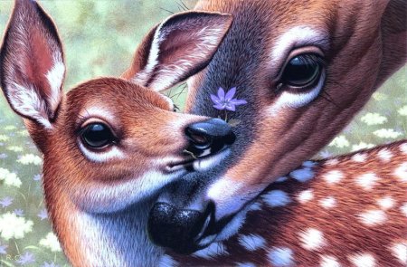 Картина по номерам Олененок