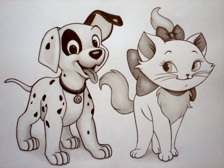 Картинки для срисовки животные