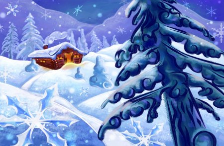 Рисунок на новогоднюю тематику
