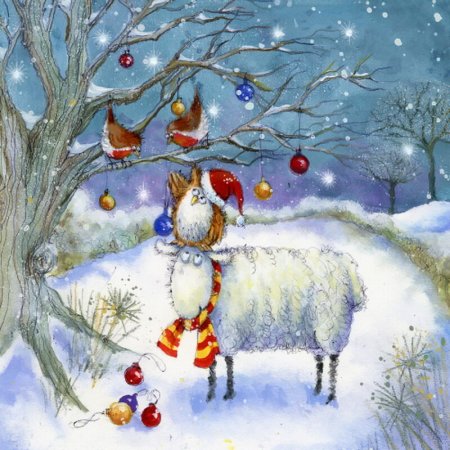 Рисование зима