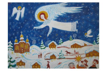 Рождество рисунок