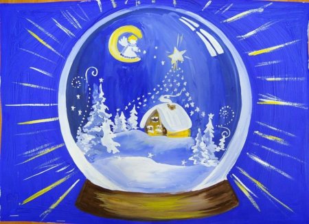 Рождество рисунок