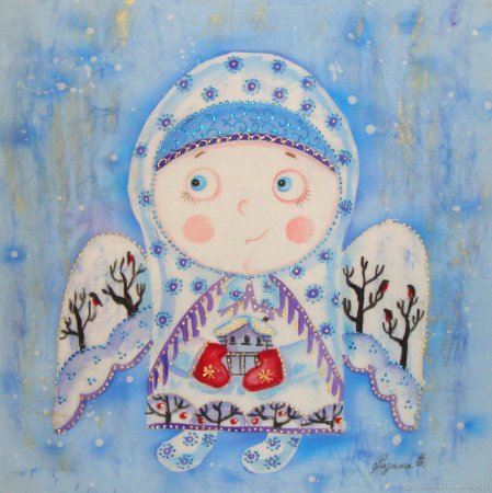 Зимние рисунки для срисовки