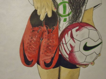Рисунок на тему футбол