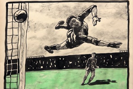 Рисунки на тему футбол для детей