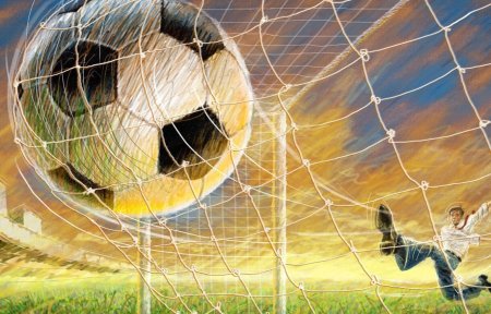 Футбол рисунок