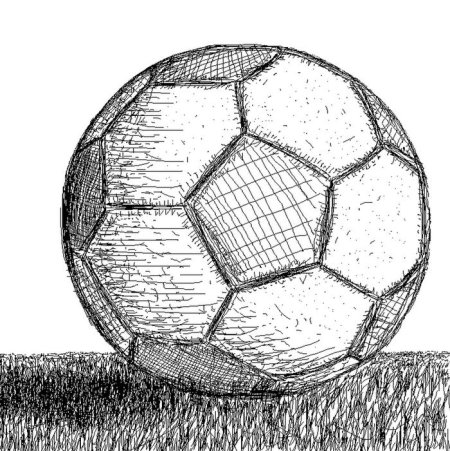 Футбольная тематика рисунки для срисовки