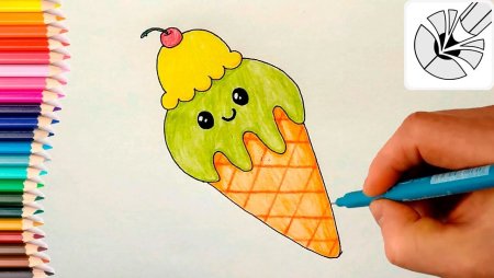 Рисунки цветные легкие
