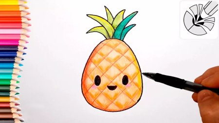 Рисунки для срисовки лёгкие фломастером