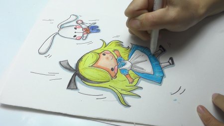 Рисунок попугая для срисовки