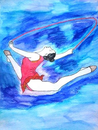 Рисунок на тему спорт