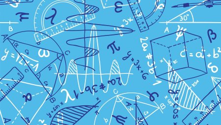 Математические формулы фон