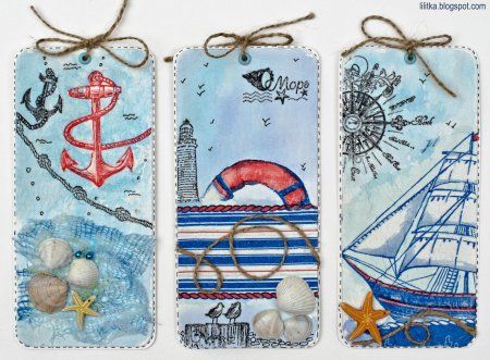 Бирки морская тематика