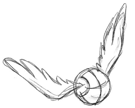 Скетчинг Гарри Поттер