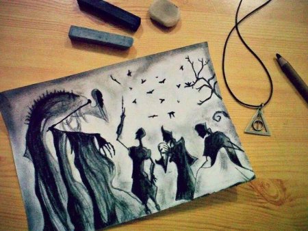 Рисунки для срисовки Гарри Поттер персонажи