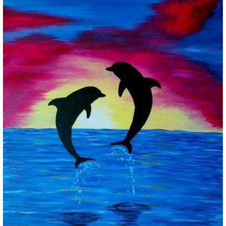 Влюбленные дельфины