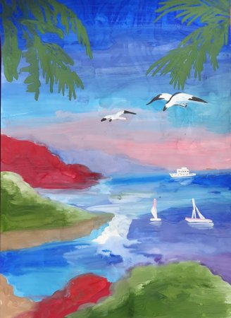 Рисунок на тему Россия