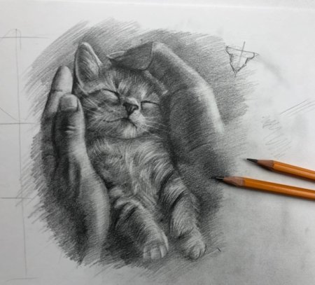 Профессиональные рисунки карандашом