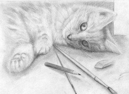 Рисование простым карандашом