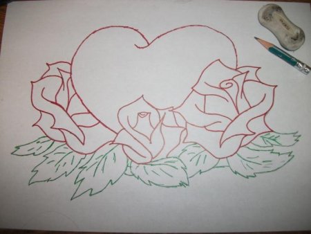 Лошадь простым карандашом