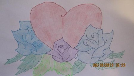 Природа карандашом