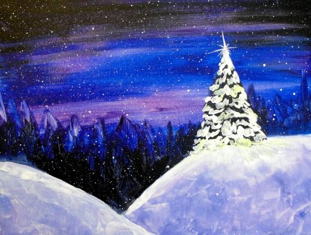 Изо 3 класс новый год