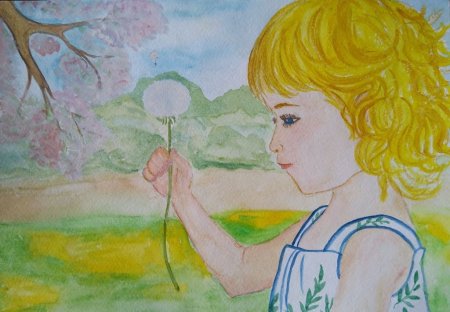 Рисование летом