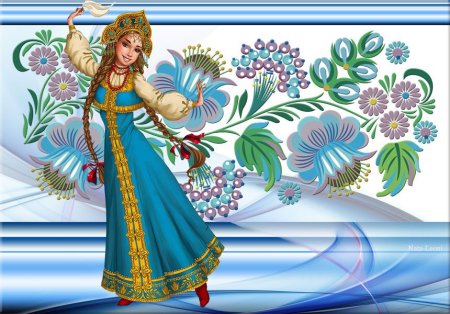 Заставка в русском народном стиле