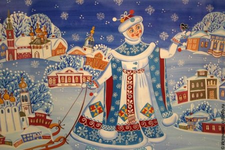 Художник Елена Москалева Рождество