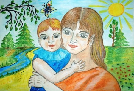 Рисунок мамы