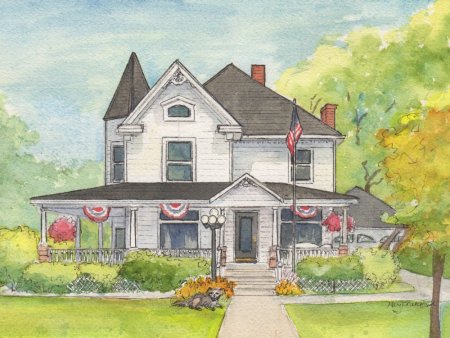 Рисунок на тему мой дом