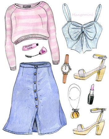 Одежда для срисовки