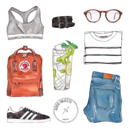 Девушка с пакетами