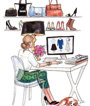 Девчачие рисунки