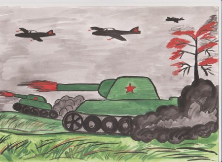 Рисунок солдату
