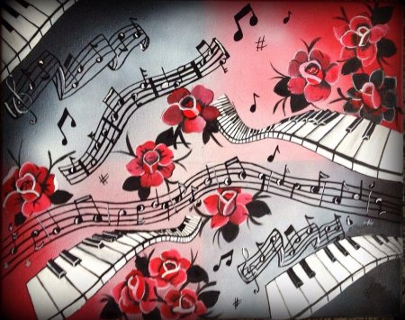 Нотки и цветы