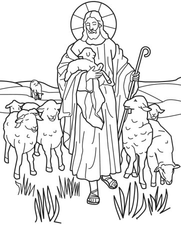 Раскраски Библии Мария Магдалина