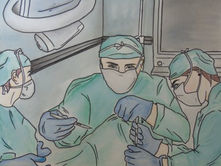 Хирург рисунок