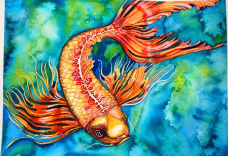 Рыбы батик красивые