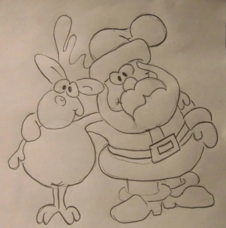 Новогодние рисунки